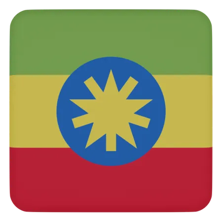 Ethiopia  3D Icon