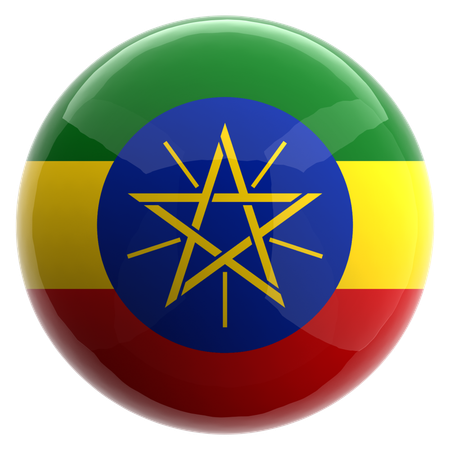 Ethiopia  3D Icon