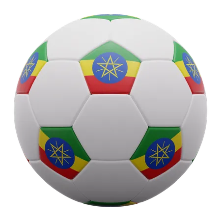 Ethiopia Ball  3D Icon