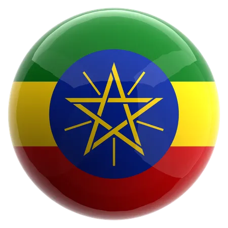 Ethiopie  3D Icon