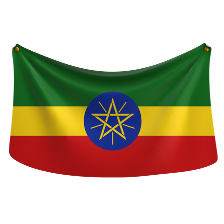 Ethiopie  3D Icon