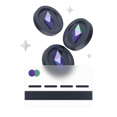 Ethreum Payment  3D Icon