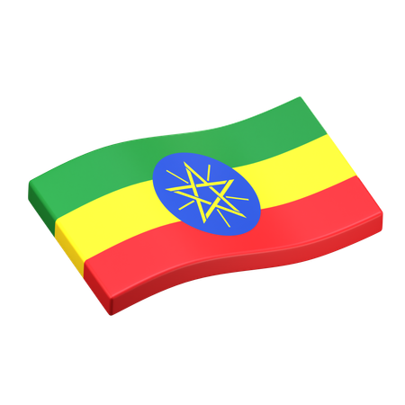 Etiópia  3D Icon