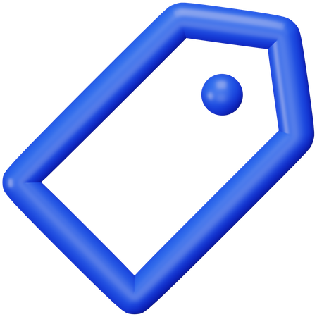 Etiqueta  3D Icon