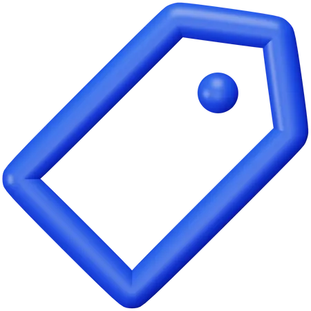 Etiqueta  3D Icon