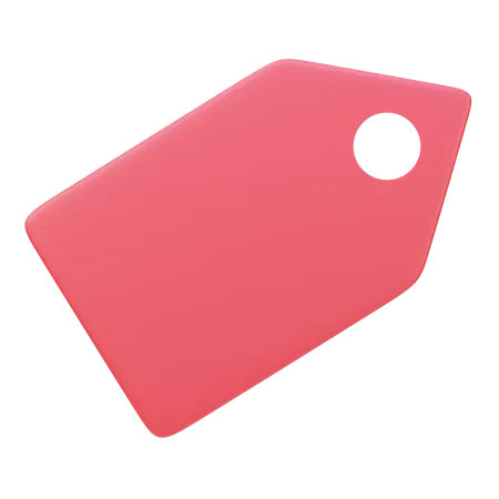 Etiqueta  3D Icon