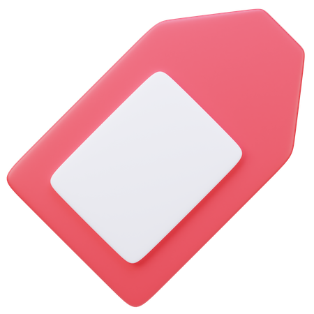 Etiqueta  3D Icon