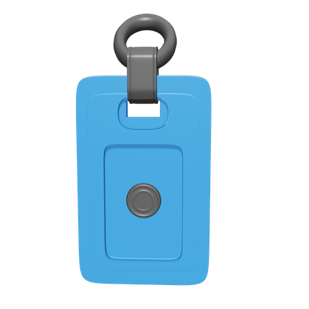 Etiqueta de bagagem  3D Icon