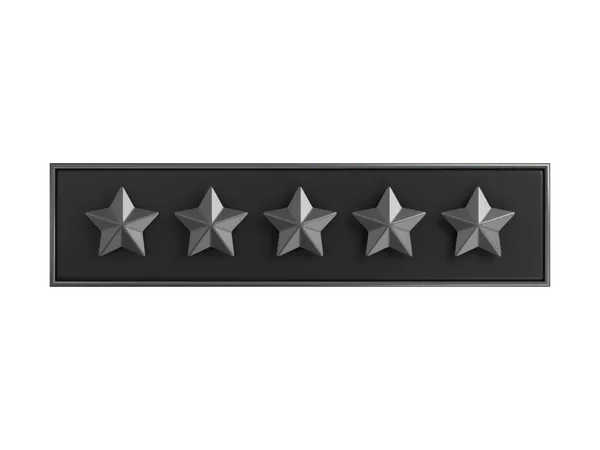 Rótulo de classificação zero estrelas  3D Icon