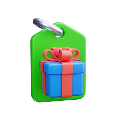 Etiqueta de compras  3D Icon