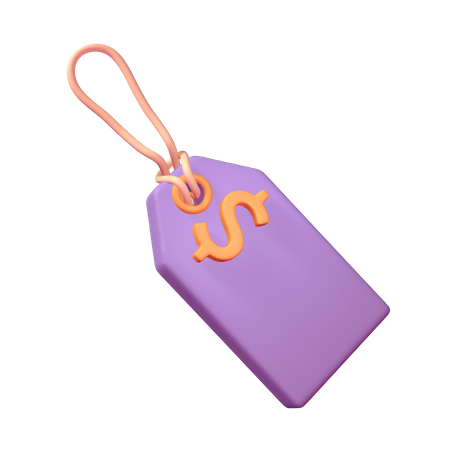 Etiqueta de desconto  3D Icon