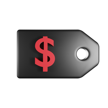 Etiqueta de descuento  3D Icon