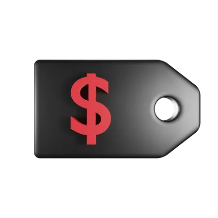 Etiqueta de descuento  3D Icon