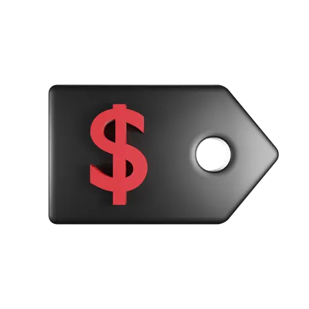 Etiqueta de descuento  3D Icon