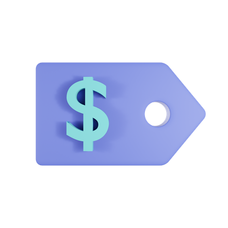 Dia del dolar  3D Icon