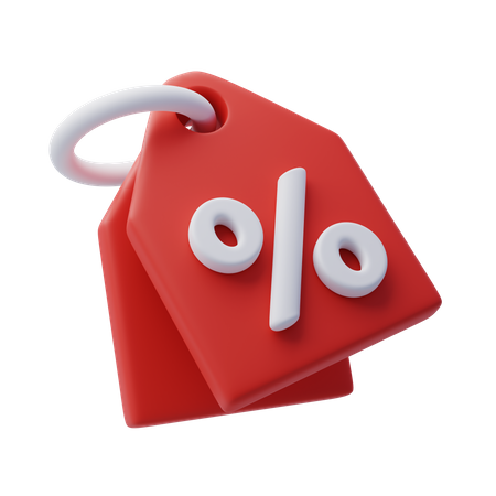 Etiqueta de oferta  3D Icon