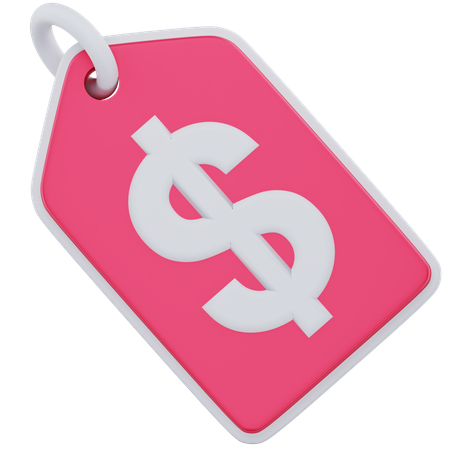 Etiqueta de precio  3D Icon