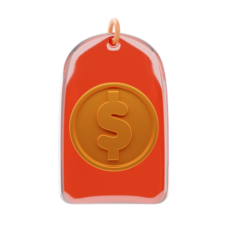 Etiqueta de precio  3D Icon