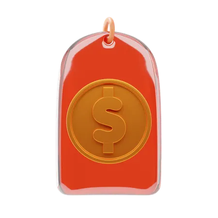 Etiqueta de precio  3D Icon