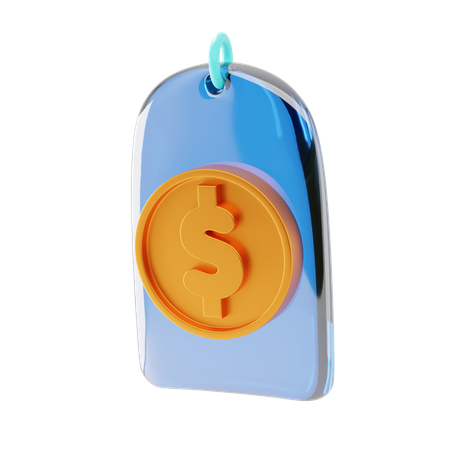 Etiqueta de precio  3D Icon