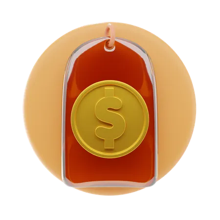 Etiqueta de precio  3D Icon