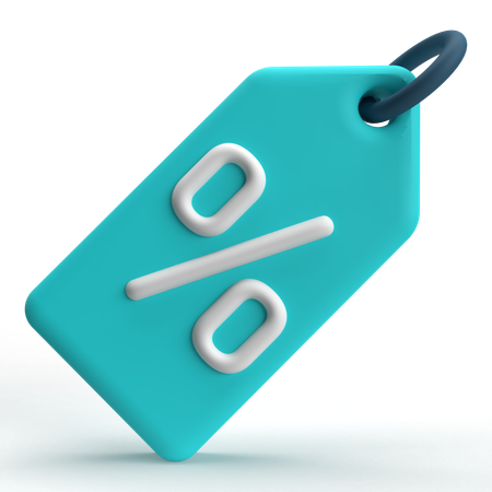 Etiqueta de precio  3D Icon