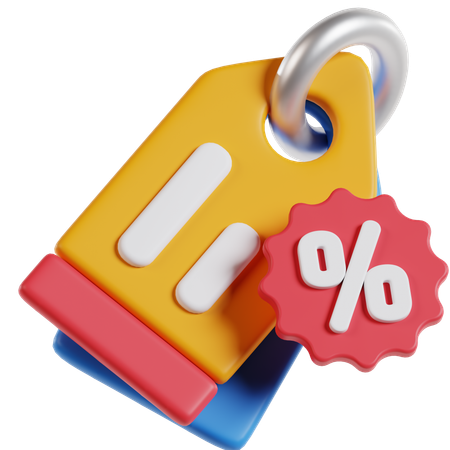 Etiqueta de preço  3D Icon