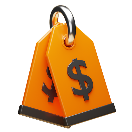 Etiqueta de preço  3D Icon