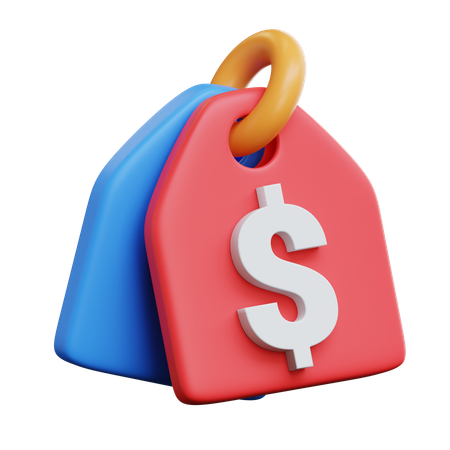 Etiqueta de preço  3D Icon