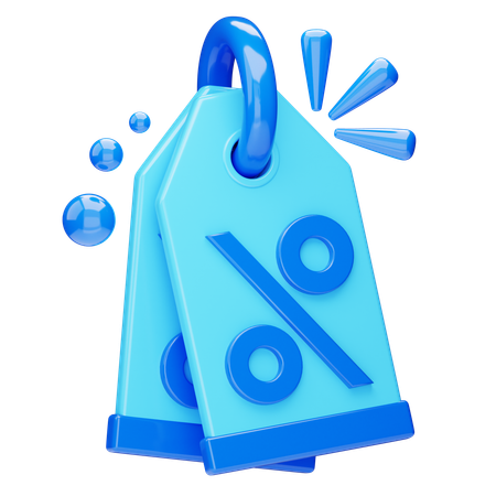 Etiqueta de preço  3D Icon
