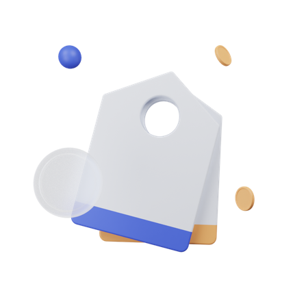 Etiqueta de preço  3D Icon