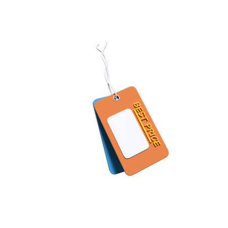 Etiqueta de preço  3D Icon