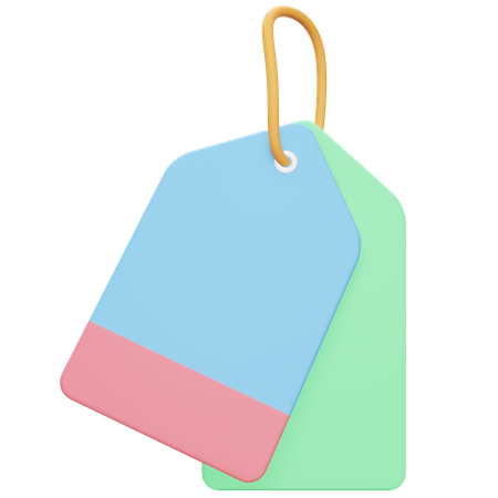 Etiqueta de preço  3D Icon
