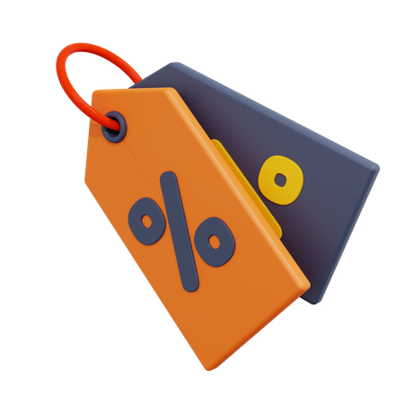 Etiqueta de preço  3D Icon