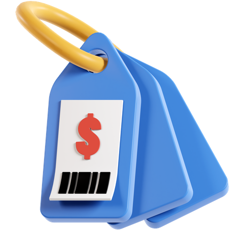 Etiqueta de preço  3D Icon
