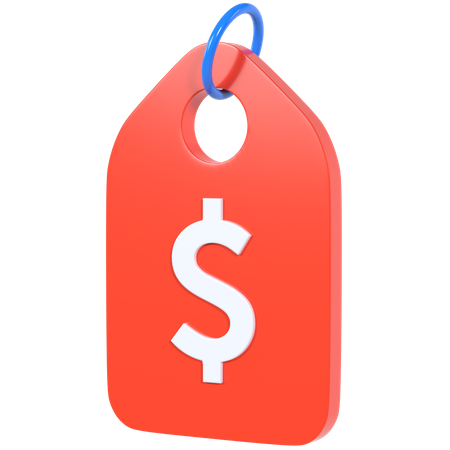 Etiqueta de preço  3D Icon