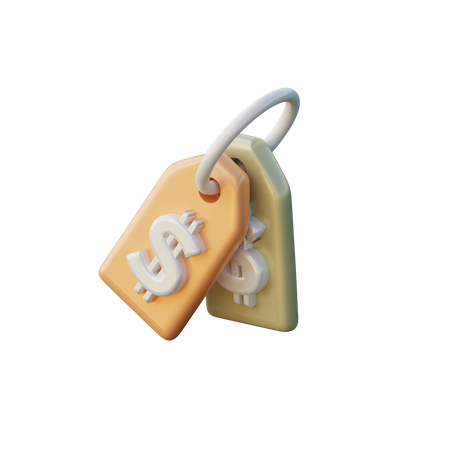 Etiqueta de preço  3D Icon
