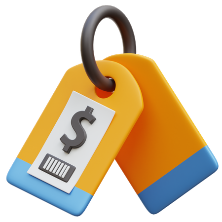 Etiqueta de preço  3D Icon