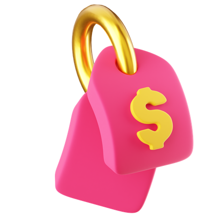 Etiqueta de preço  3D Icon