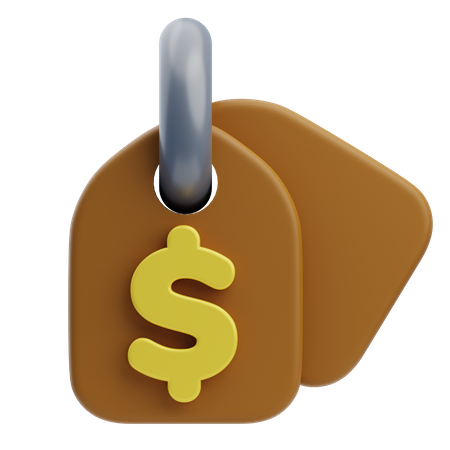 Etiqueta de preço  3D Icon
