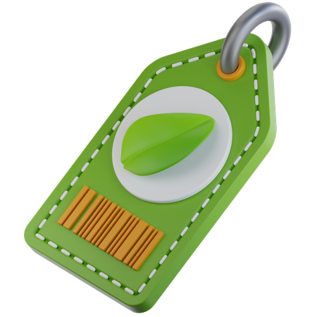 Preço verde  3D Icon