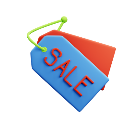 Etiqueta de venta  3D Icon