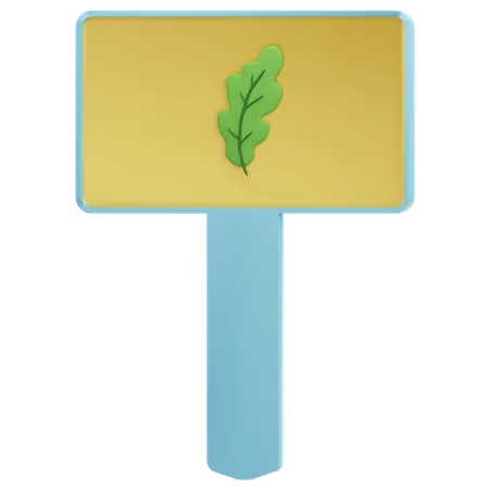 Etiquetas de plantas  3D Icon