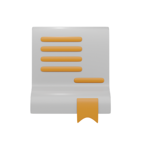 Etiquetas archivo de documento  3D Icon