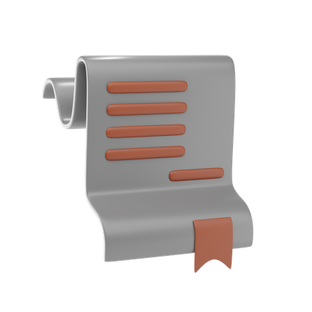 Etiquetas archivo de documento  3D Icon
