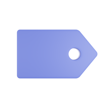 Étiquette  3D Icon