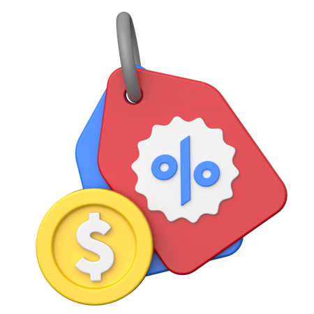 Étiquette d'achat  3D Icon