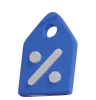 Étiquette de réduction