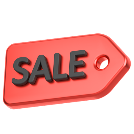 Étiquette de vente  3D Icon