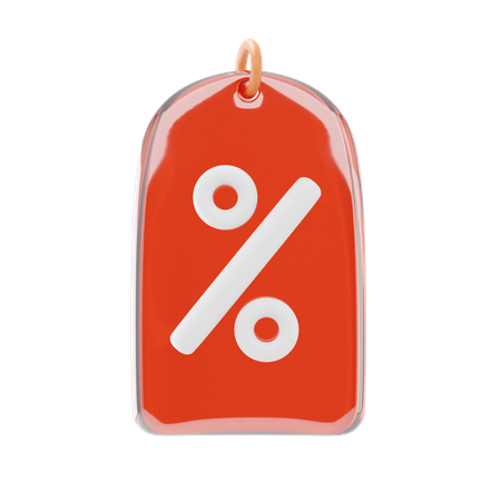 Étiquette de vente  3D Icon
